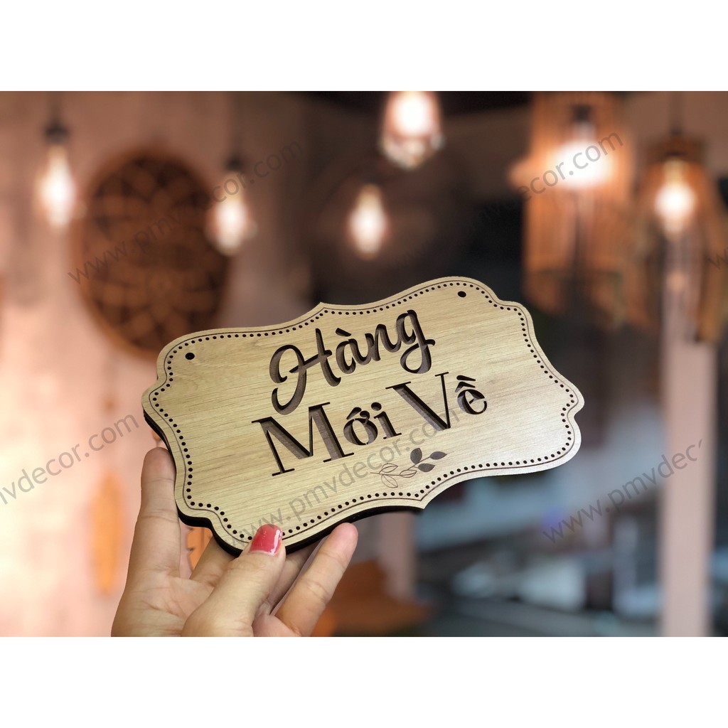 BẢNG HÀNG MỚI VỀ. Gỗ MDF phủ melamine 2 màu tương phản. BHMV-PMV106