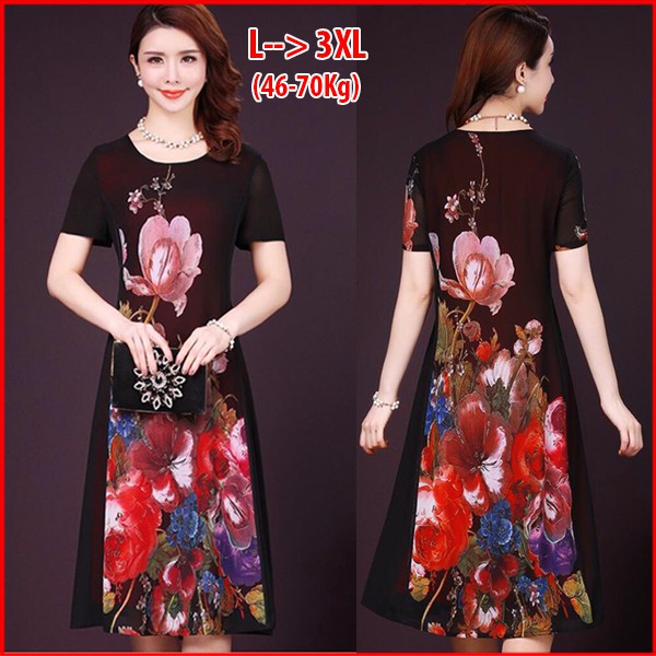 BIGSIZE– ĐẦM SUÔNG DỰ TIỆC TRUNG NIÊN, KIỂU ĐẦM SUÔNG BIGSIZE, ĐẦM BIGSIZE TRUNG NIÊN U50 U60 3270 3288 3296 3300 3301 | BigBuy360 - bigbuy360.vn