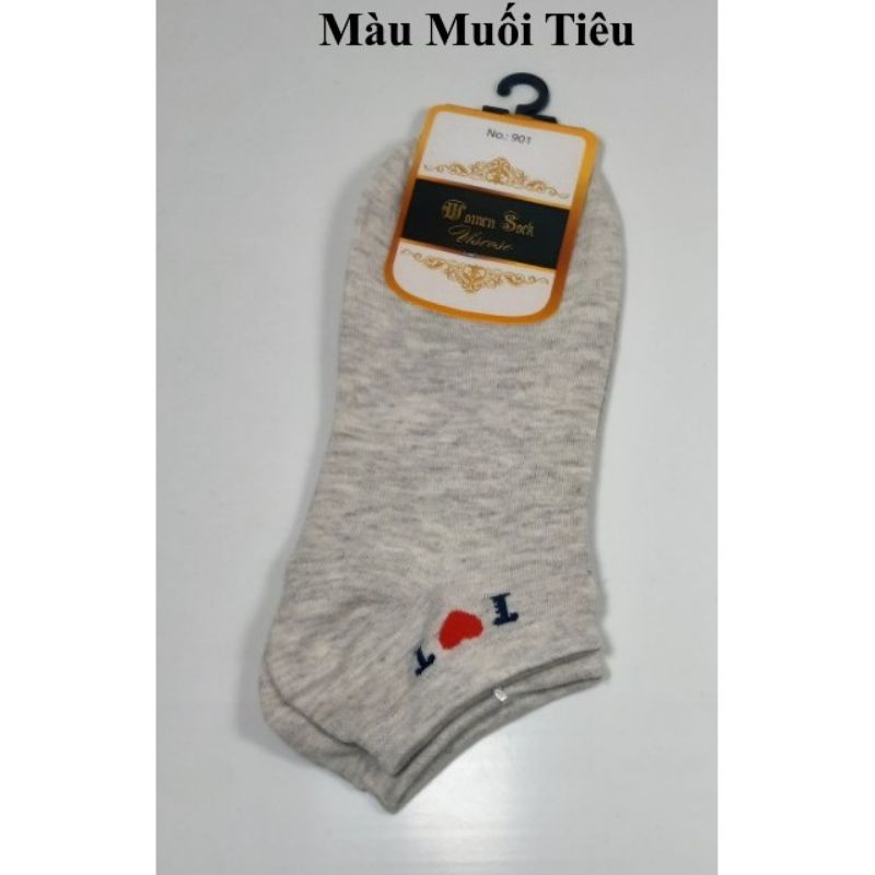 Vớ nữ, tất nữ cổ ngắn thể thao Trịnh Trung cotton êm mát( hàng Việt Nam)