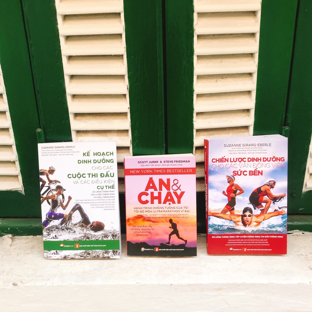 Sách - Combo 9 cuốn CHẠY BỘ - DINH DƯỠNG - GIÃN CƠ - Pandabooks