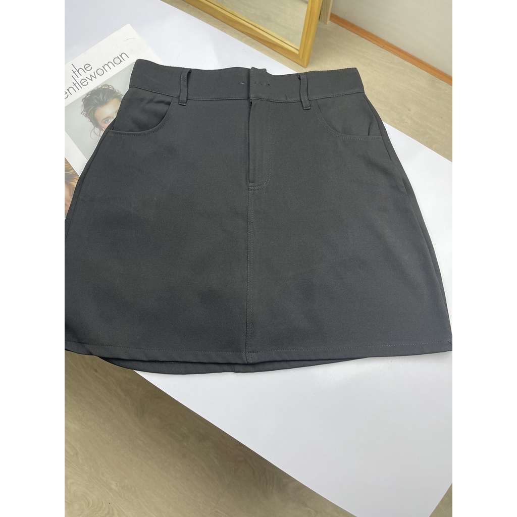 BIGSIZE  - CHÂN VÁY KAKI FORM CHỮ A NĂNG ĐỘNG