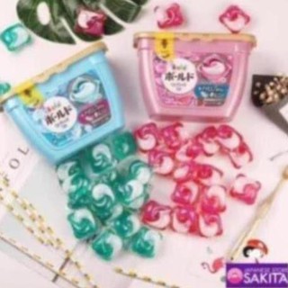 Combo viên giặt xả Gelball Nhật