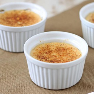 Ramekin sứ màu trắng