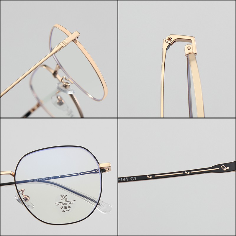Mắt Kính Thời Trang Chống Ánh Sáng Xanh Phong Cách Cổ Điển Cho Nam Và Nữ Jz5515 | BigBuy360 - bigbuy360.vn
