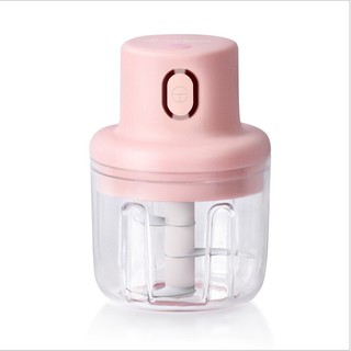 Máy xay mini dung tích 250ml có cổng sạc usb xay hành, tỏi, rau củ nhỏ gọn