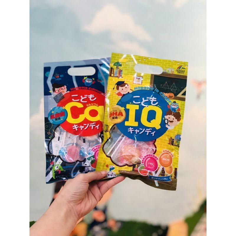 kẹo mút kodomo IQ và Ca túi 10 chiếc