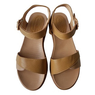 Giày sandal nữ da bò thật biggben cao cấp hkd576
