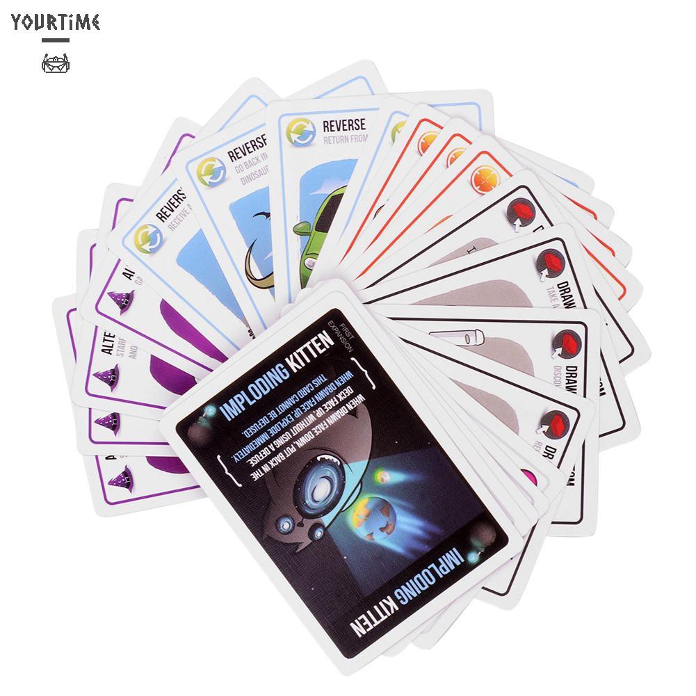 Đồ chơi Fun Table Card Imploding Exploding Kittens Card Family Gathering Game Gift