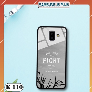 Ốp lưng kính cường lực điện thoại Samsung Galaxy J6 PLUS