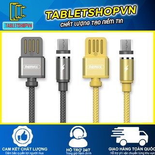Cáp sạc Nam Châm Cổng Micro USB Remax RC-095m xám/vàng - bảo hành chính hãng