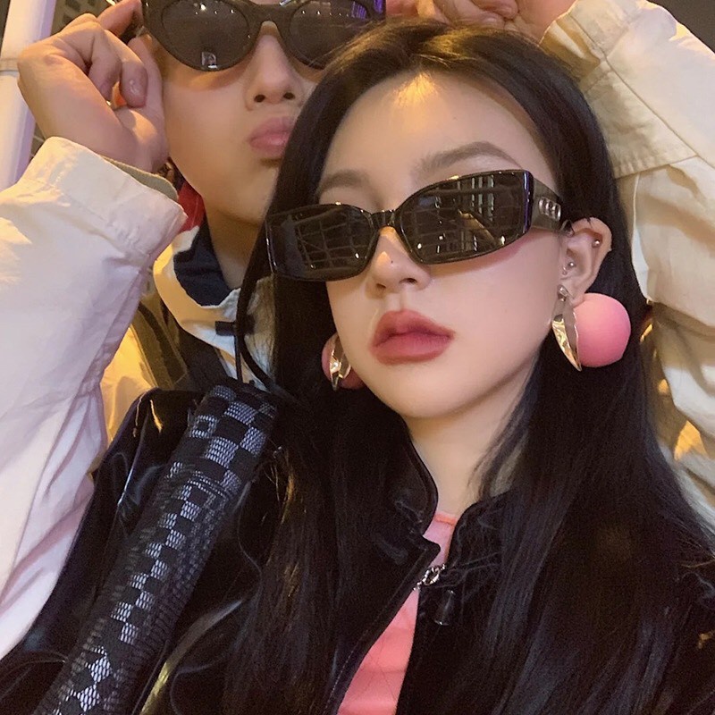 Kính Form vuông Nam Nữ nhỏ xinh 579 Chất liệu nhựa hàn quốc kiểu dáng hot trend