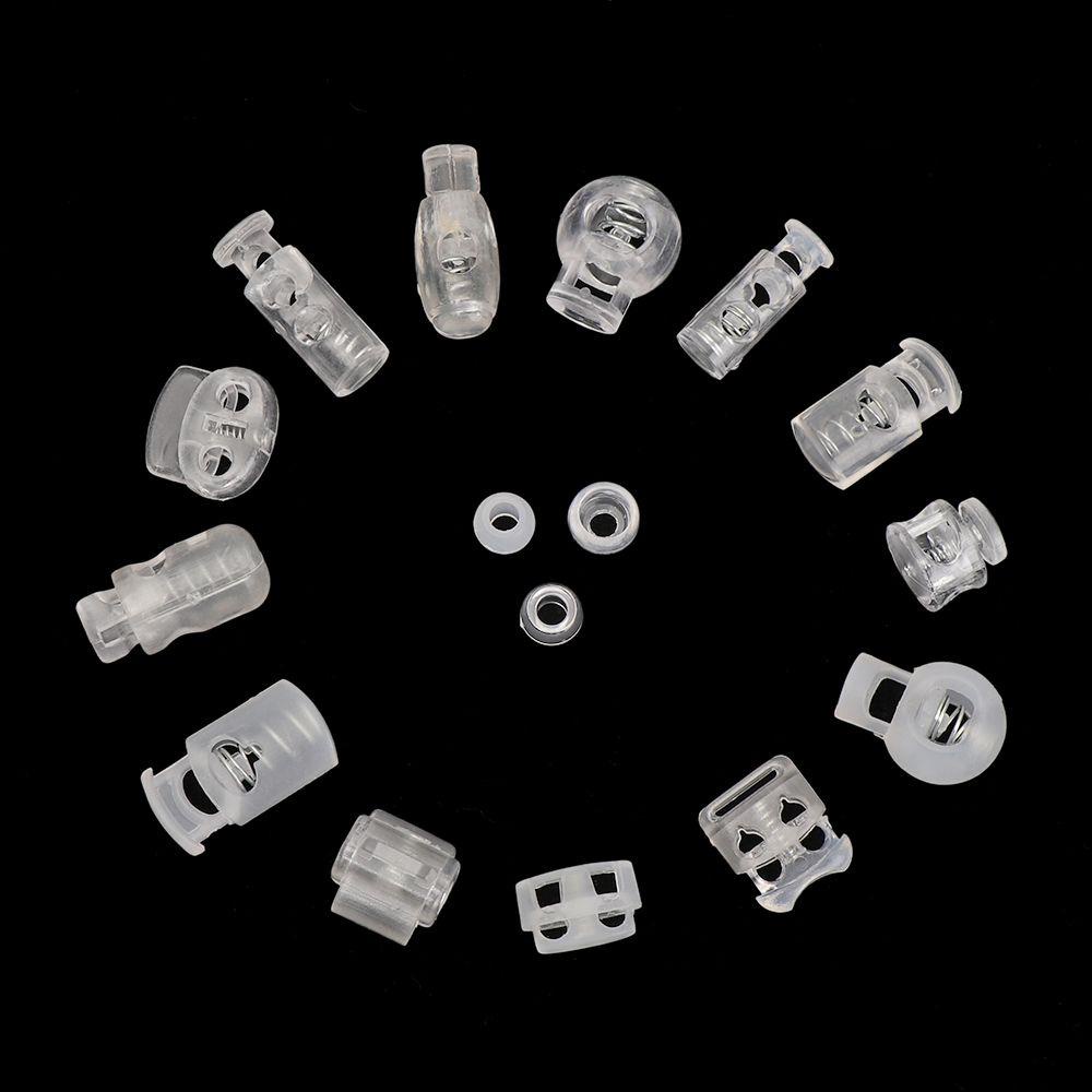KRNY Set 10 / 20 Kẹp Nối Dây Trong Suốt Cho Túi Xách DIY
