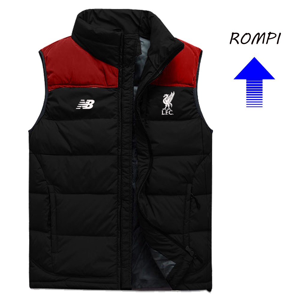 Áo Khoác Dù Chống Gió / Chống Thấm Nước In Logo Liverpool Thời Trang Cho Nam