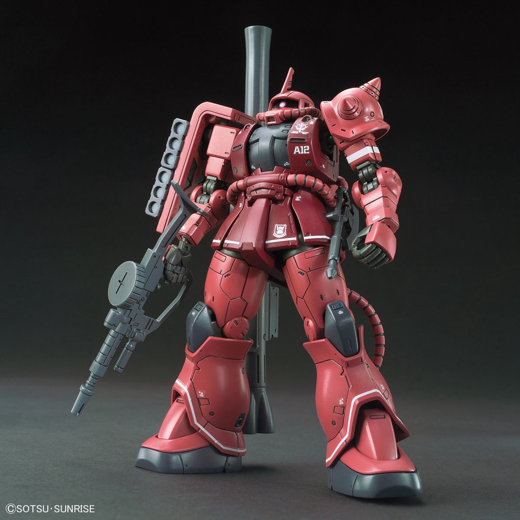 Mô Hình Gundam Bandai HG GTO 024 Zaku II (Red Comet Ver)