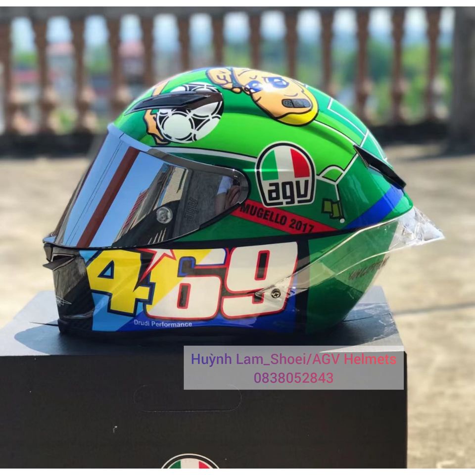 Nón fullface AGV Pista Mugello 2017