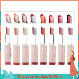 Thỏi son 2 màu gradient tạo hình chữ V với 8 kiểu màu tùy chọn