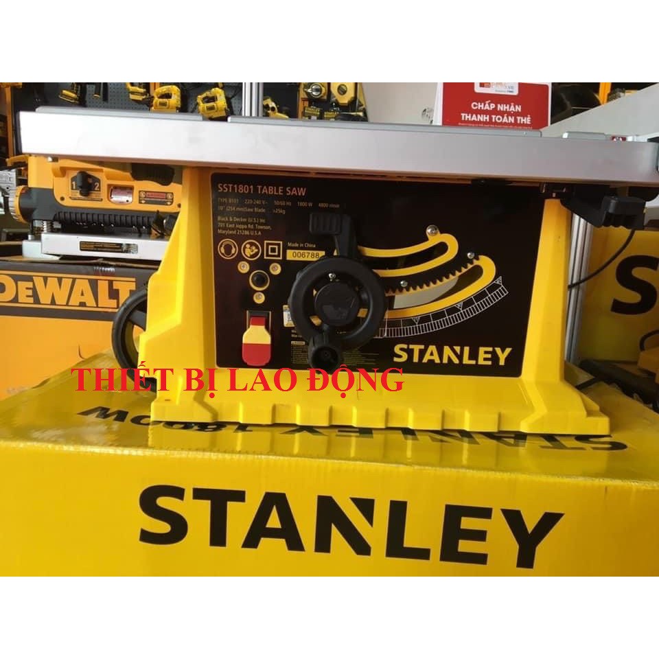 Máy cưa để bàn 1800W Stanley SST1801-B1