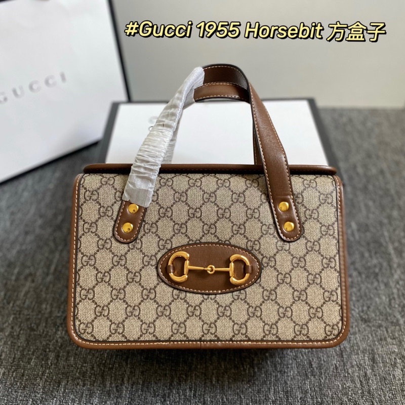 Túi xách nữ thương hiệu Gucci GC cao cấp da thật dáng hộp chữ nhật