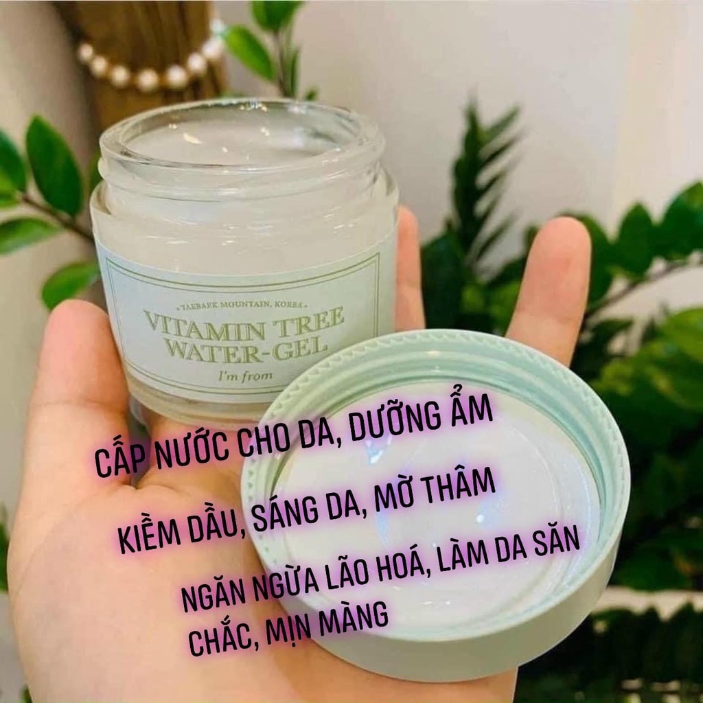Kem Dưỡng Ẩm I'm From Vitamin Tree Water-Gel 75g Hàng Chính Hãng GentsOfficialStore