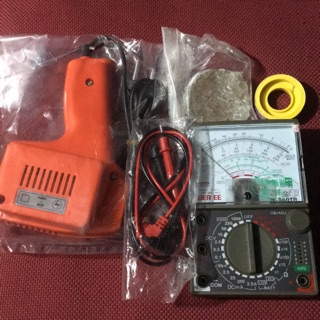 Bộ combo mỏ hàn Bách khoa + đồng hồ 960 + cuộn thiếc , nhựa thông