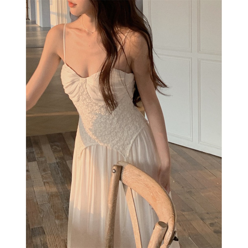 Jane's Đầm vintage công chúa thiết kế mỹ nhân ngư nhẹ nhàng thanh thoát C052