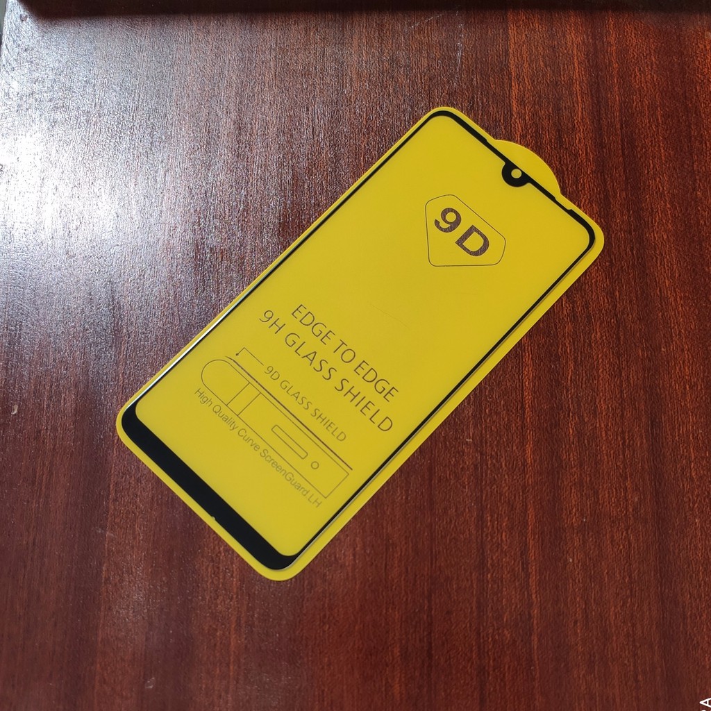 Cường lực full màn 9D Redmi 7 viền đen 1mm full keo thế hệ mới