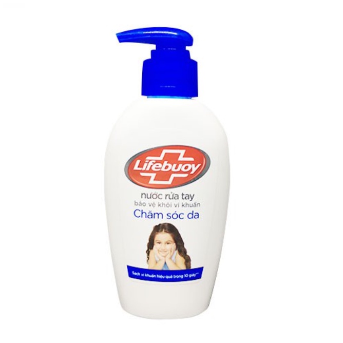 Nước rửa tay diệt, sát khuẩn &amp; Dầu gội Lifebuoy tóc dày mượt cho cả gia đình - Shop Viloet