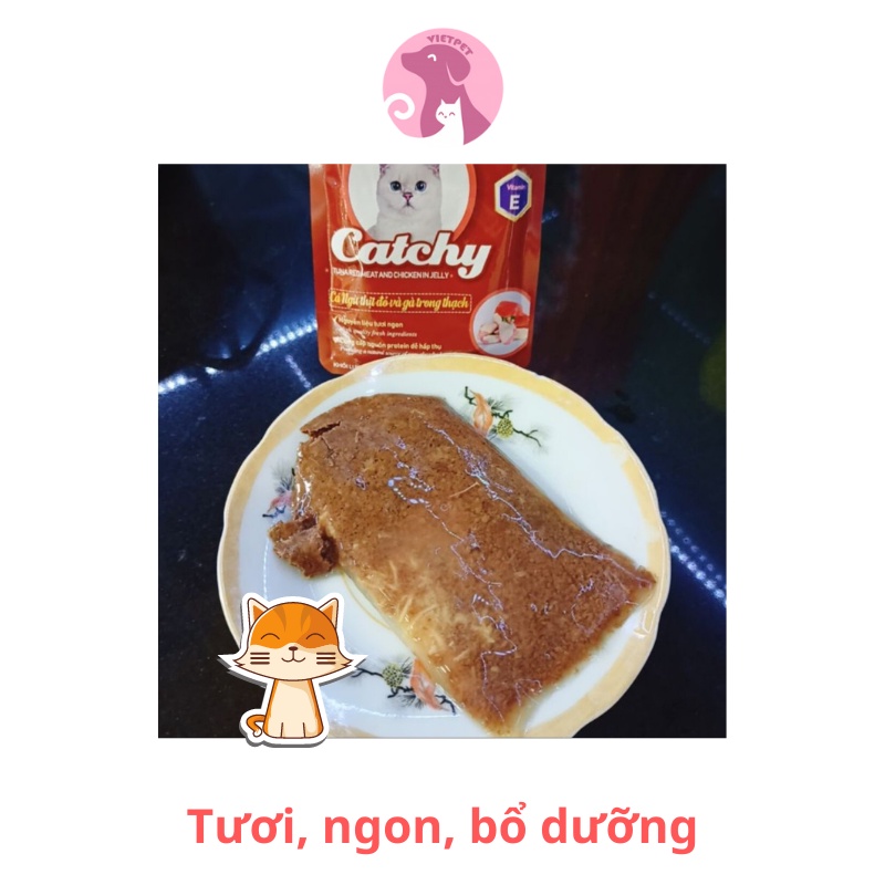_pate cho mèo Catchy 70gr