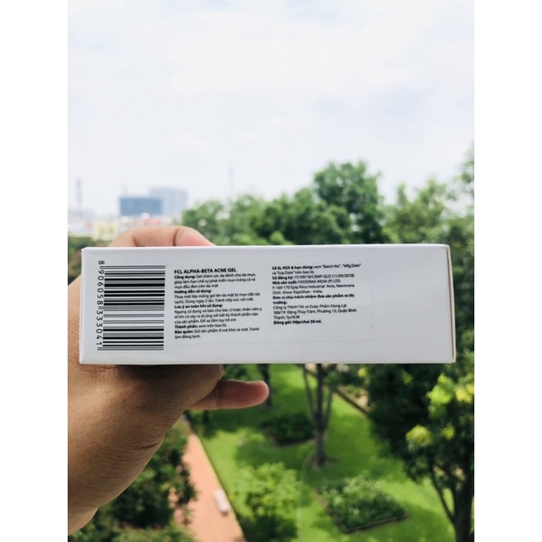 Gel Giúp Giảm Mụn, Điều Tiết Bã Nhờn FCL Alpha - Beta Acne Gel 30ml