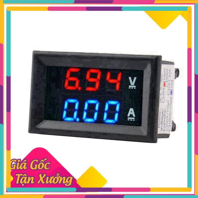 QN003 ndk13 ndk13 ndk13 Funny🎡Thiết bị đo vôn và ampe 100V 10A - anhpro