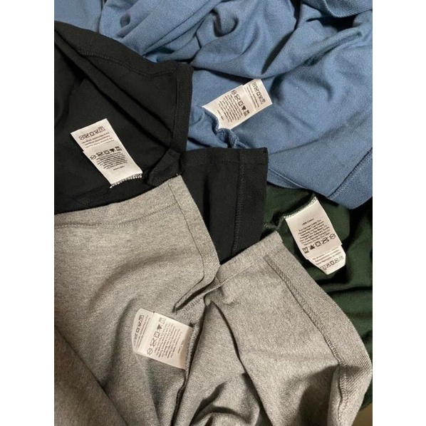 Áo polo tay dài cho nam cotton cá sấu xuất xịn