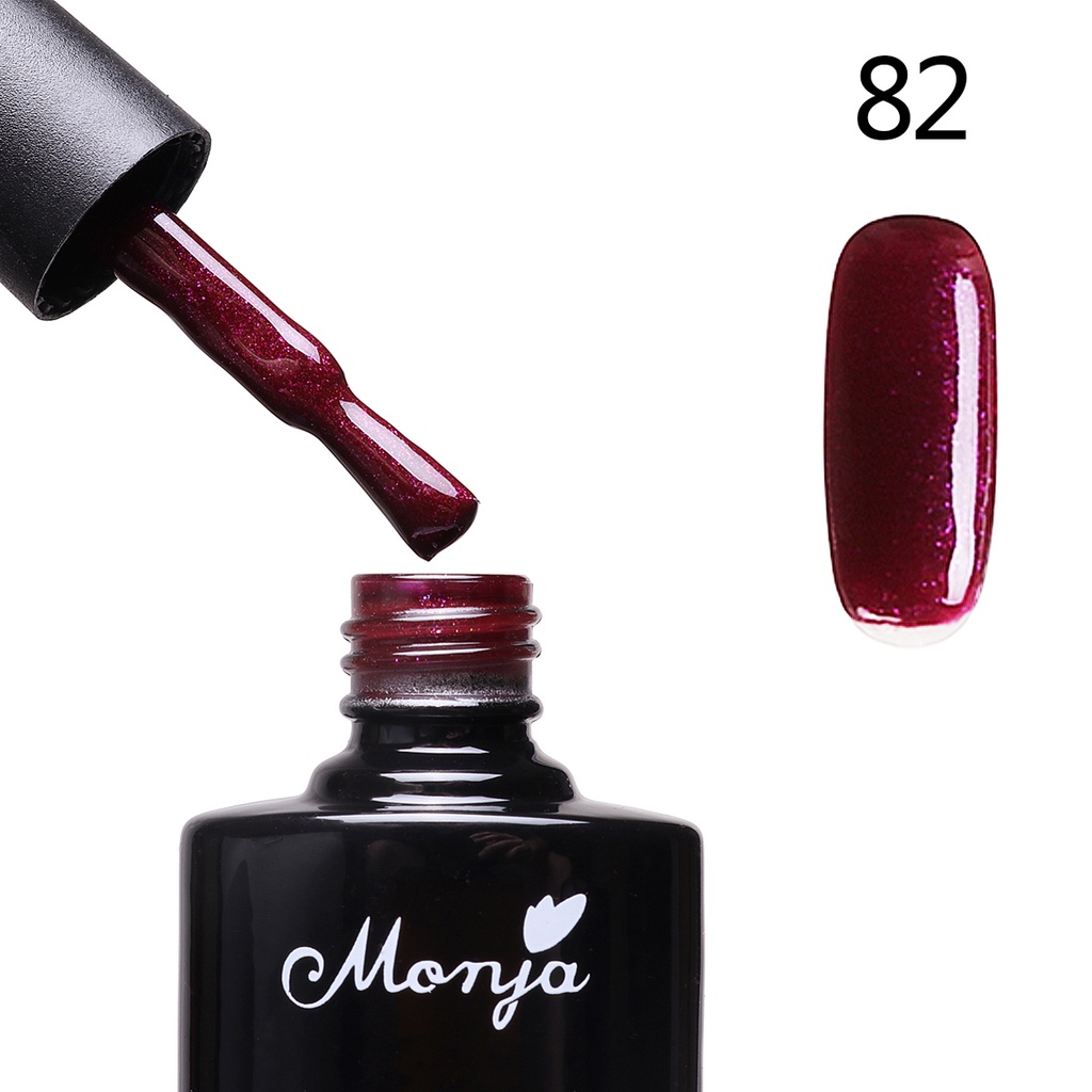 Monja Sơn Bóng Móng Tay 7ml 19 Màu DIY Tùy Chọn