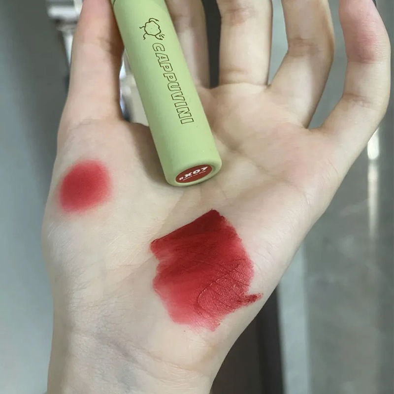 [Hàng mới về] Son môi CAPPUVINI dưỡng ẩm lâu trôi bền màu hiệu quả