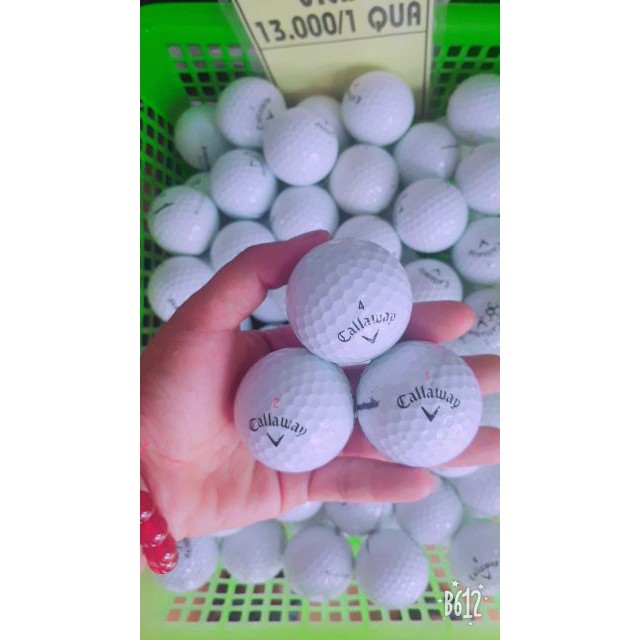 [ GIÁ SỐC 8k/Quả ] 10 Quả Bóng Golf Calaway, Taylormade, Volvik, Srixon, Honma... [ KHO SỈ GOLF ]