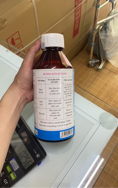 THUỐC DIỆT MUỖI PERMETHRIN 50EC [Chai 1000ML] MAP PACIFIC