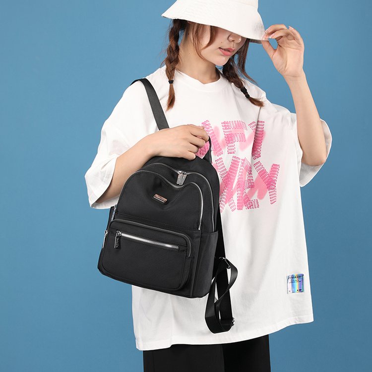 Ba Lô Canvas Thiết Kế Đơn Giản Phong Cách Mới Cho Nữ