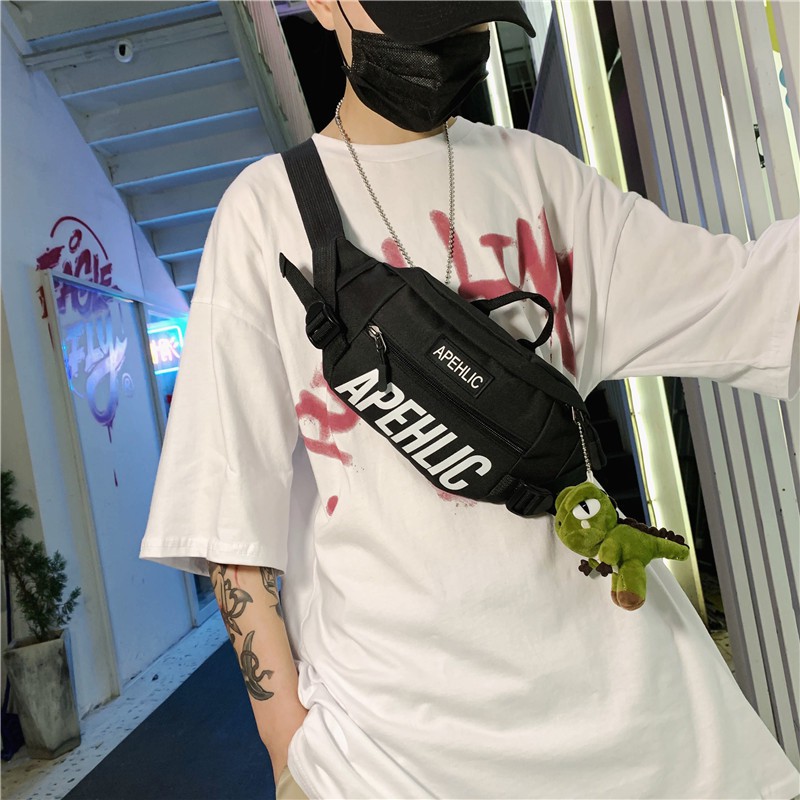 Túi Đeo Chéo Nam Nữ Unisex Túi Bao Tử APEHLIC Vải Canvas Chống Nước Tuyệt Đối | BigBuy360 - bigbuy360.vn