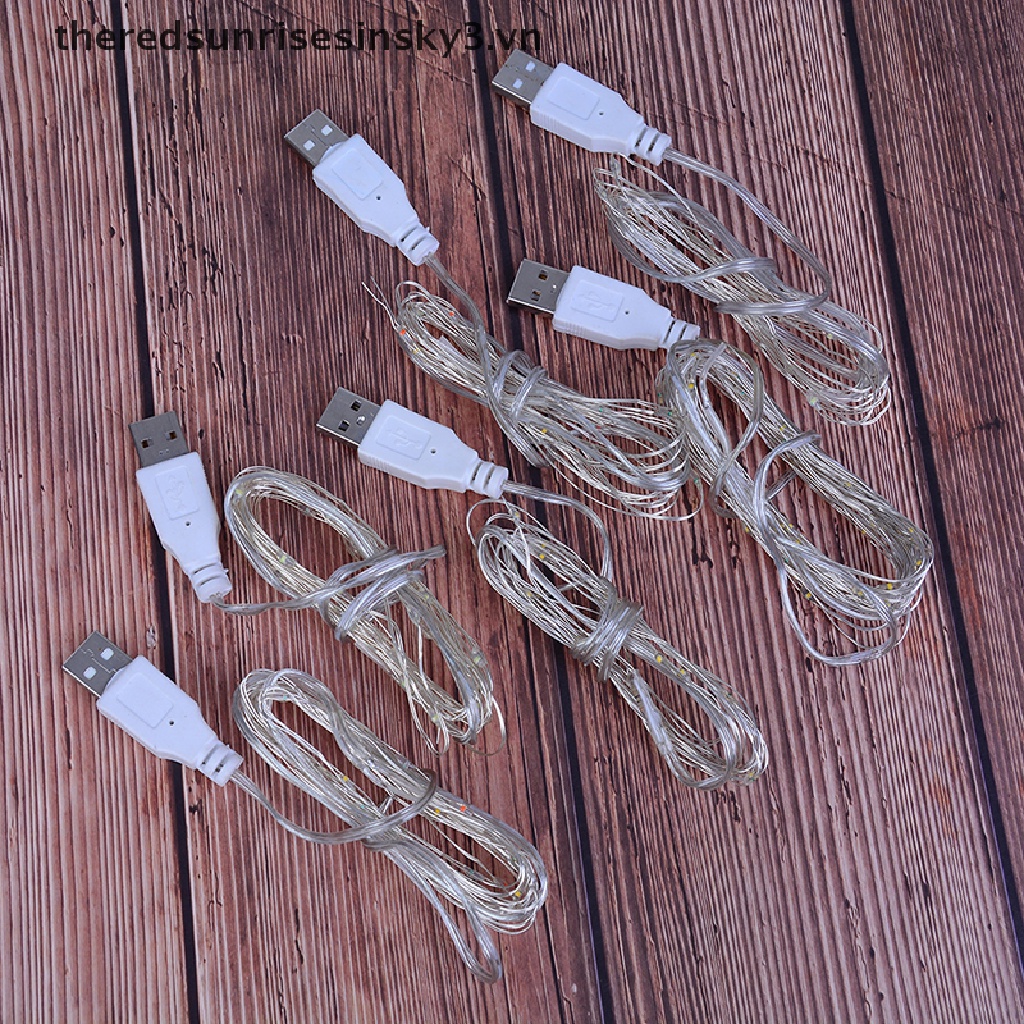 Dây đèn LED trang trí 20 bóng 3M 30Led USB 2M