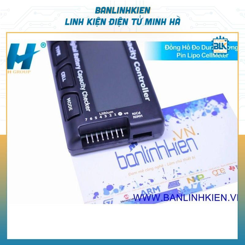Đồng Hồ Đo Dung Lượng Pin Lipo CellMeter