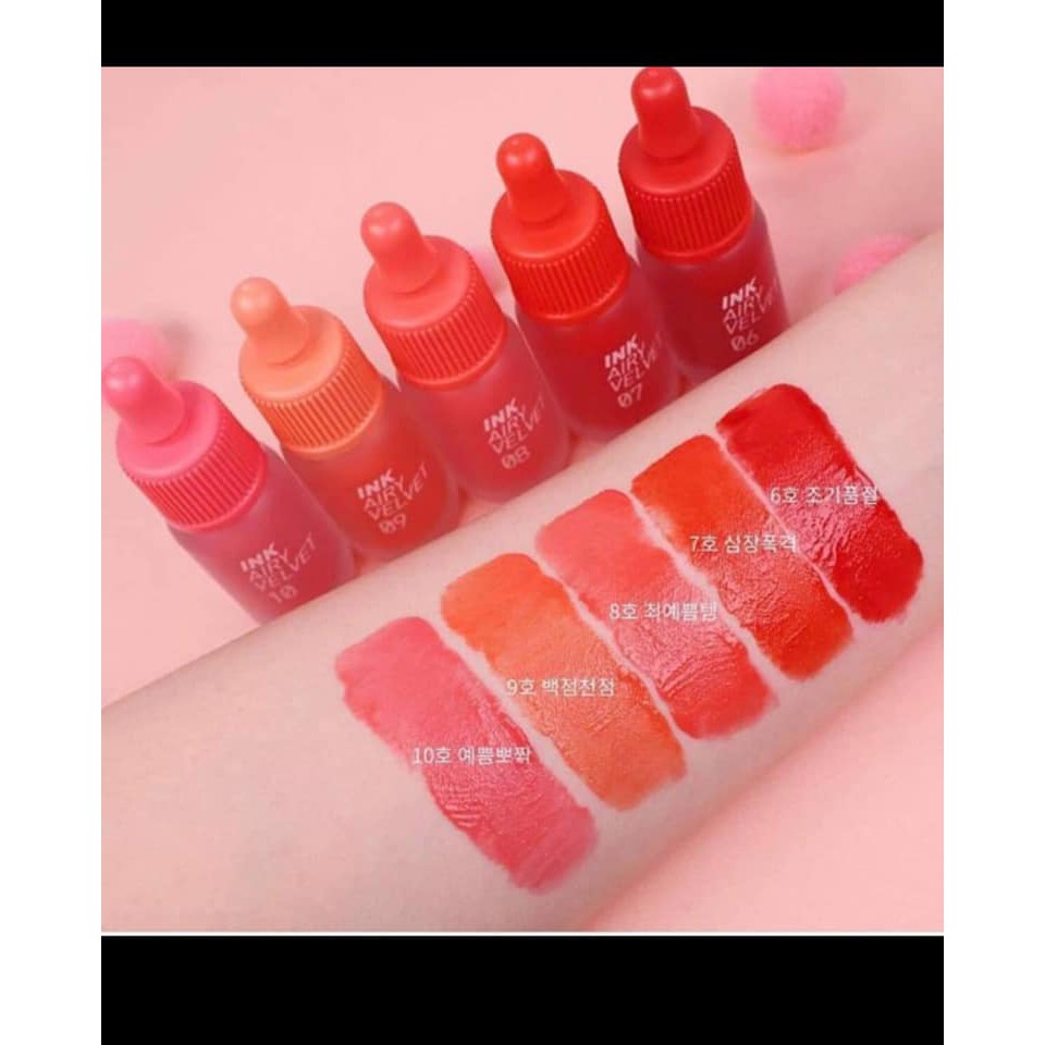 Son kem Peripera Ink Airy Velvet Tint
