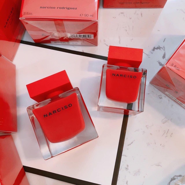 Nước hoa nữ Narciso đỏ 90ml