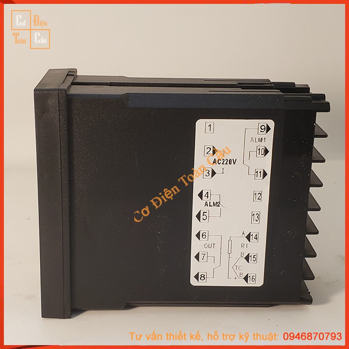 Bộ điều khiển nhiệt độ ( đồng hồ nhiệt độ ) RKC REX-C400 Relay, RKC REX-C400 SSR mặt 48x96 45x92