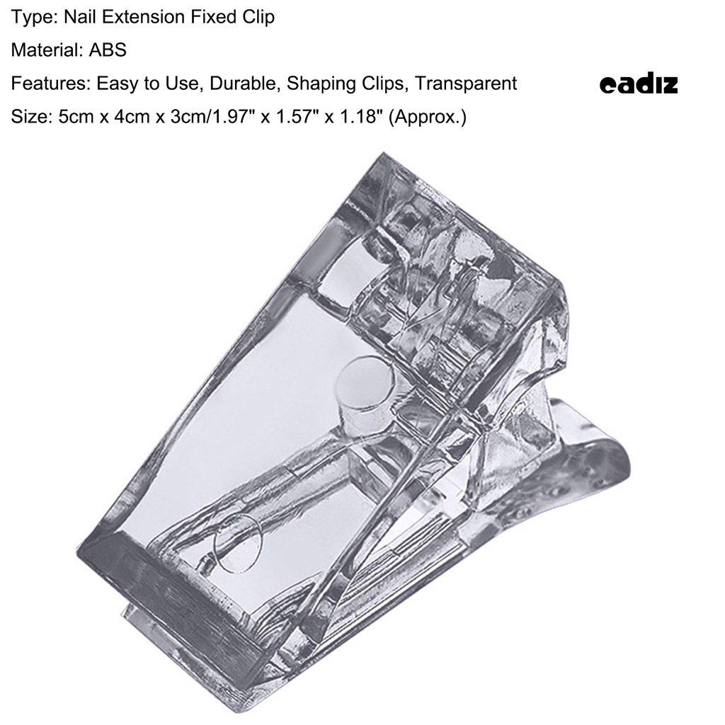 [Hàng mới về] Dụng Cụ Kẹp Hỗ Trợ Định Hình Cố Định Móng Nối Tiện Lợi