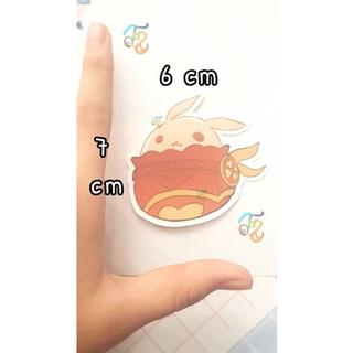 Hình dán Bom Của Klee Genshin Impact