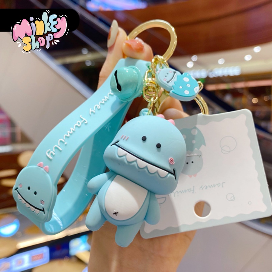 Móc Khóa Đẹp Hình Thú Cute phụ kiện Túi Xách dễ thương -Minkey