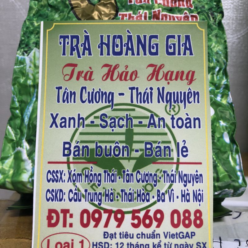 Trà Tân Cương đặc sản Thái Nguyên búp tôm loại 1 đóng gói 500g chất lượng tuyệt hảo