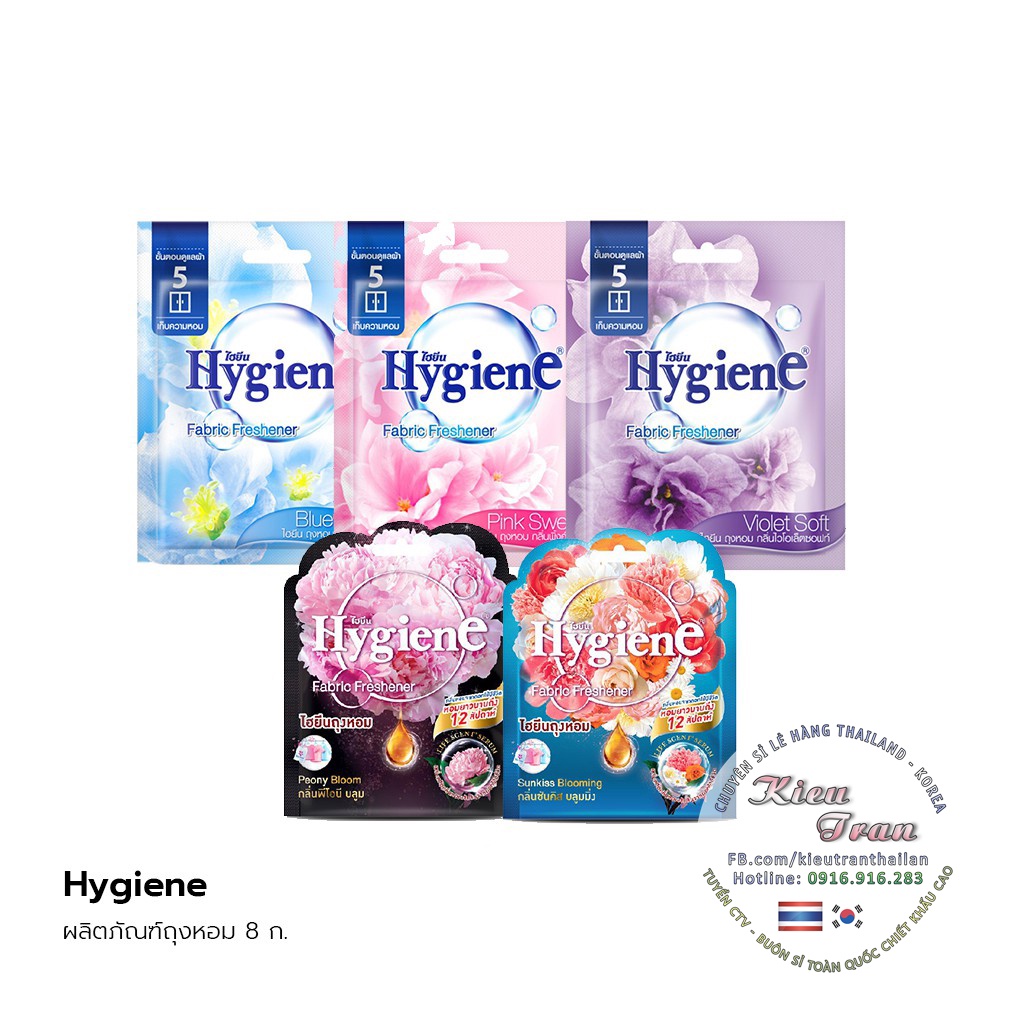 TÚI THƠM NƯỚC HOA HYGIENE CHUẨN THÁI LAN