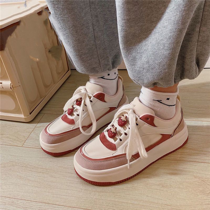 Giày Vải Canvas Đế Dày Phong Cách Hàn Quốc Thời Trang Mới 2022 Cho Nữ