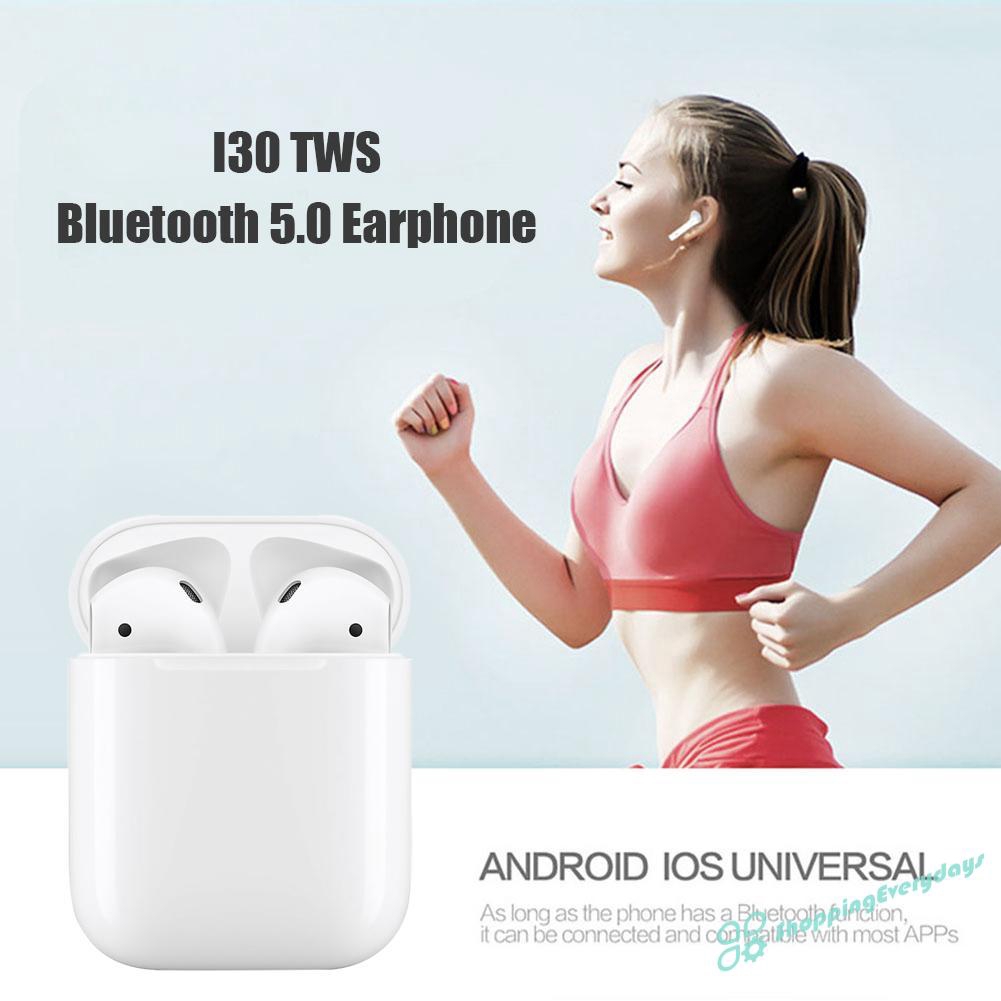 Tai Nghe Bluetooth Không Dây I30 2nd Gen Kèm Mic