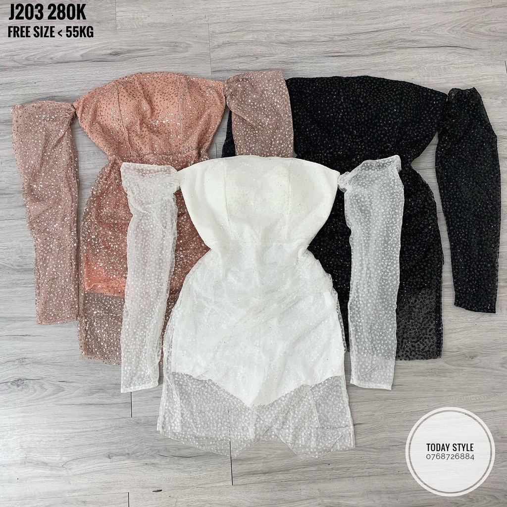 JUMSUIT BODY TODAYSTYLE ÁNH KIM TÔN DÁNG  J203